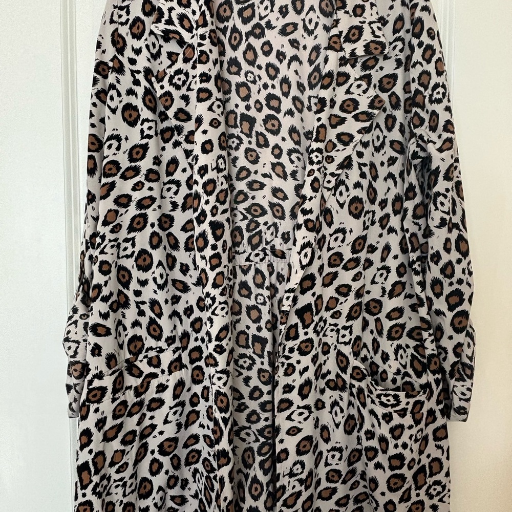 Dana Buchman Animal Print Blouse